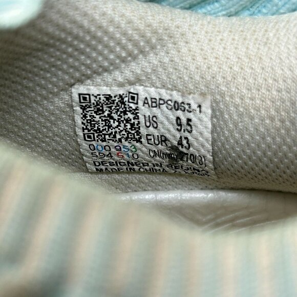 Li-Ning All City 10 V2 Basketball Shoes Light Blue & Silver Mens Size 9.5 - Picture 9 of 9